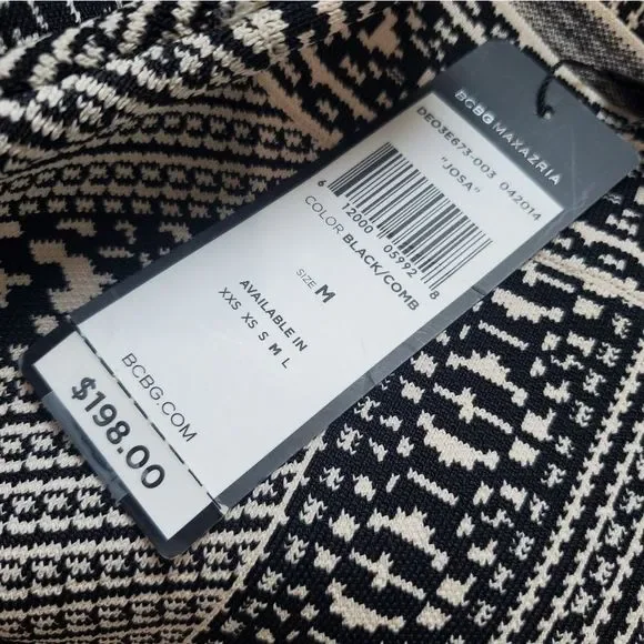 NWT BCBGMAXAZRIA ‘josa’ Embroidered Jacquard Skirt - Picture 5 of 5